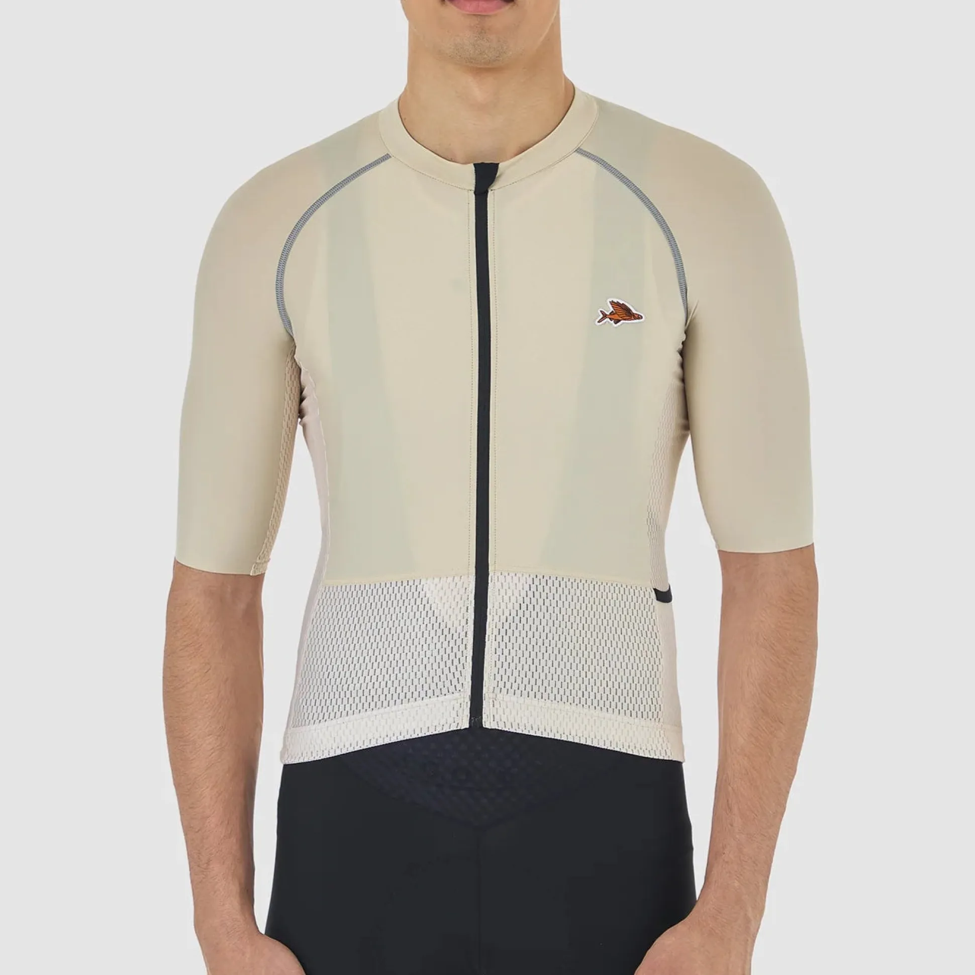 Maglia Cafe du Cycliste Magda - Beige