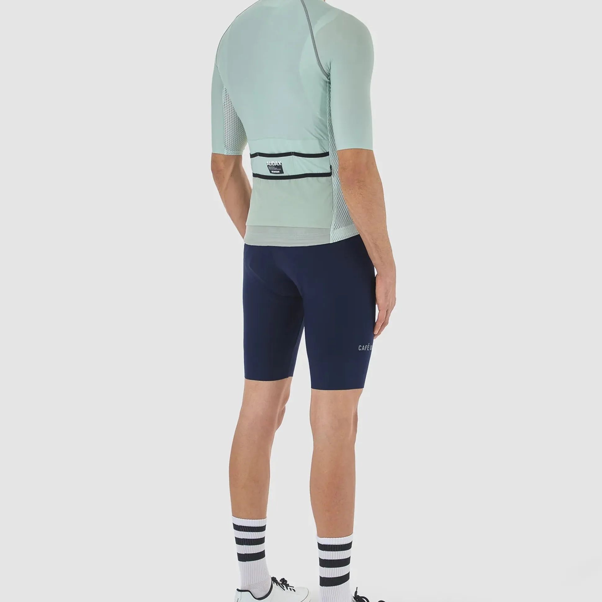 Maglia Cafe du Cycliste Magda - Azzurro