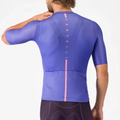Maglia Castelli Drittone Logo - Viola