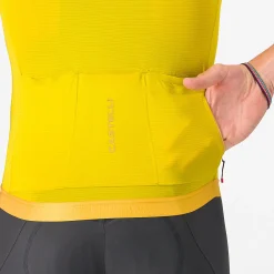 Maglia Castelli Espresso 2 - Giallo
