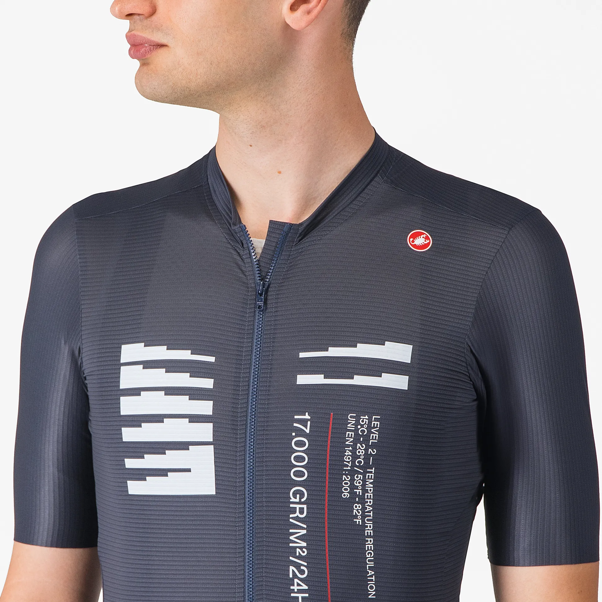Maglia Castelli Espresso R-A/D - Blu
