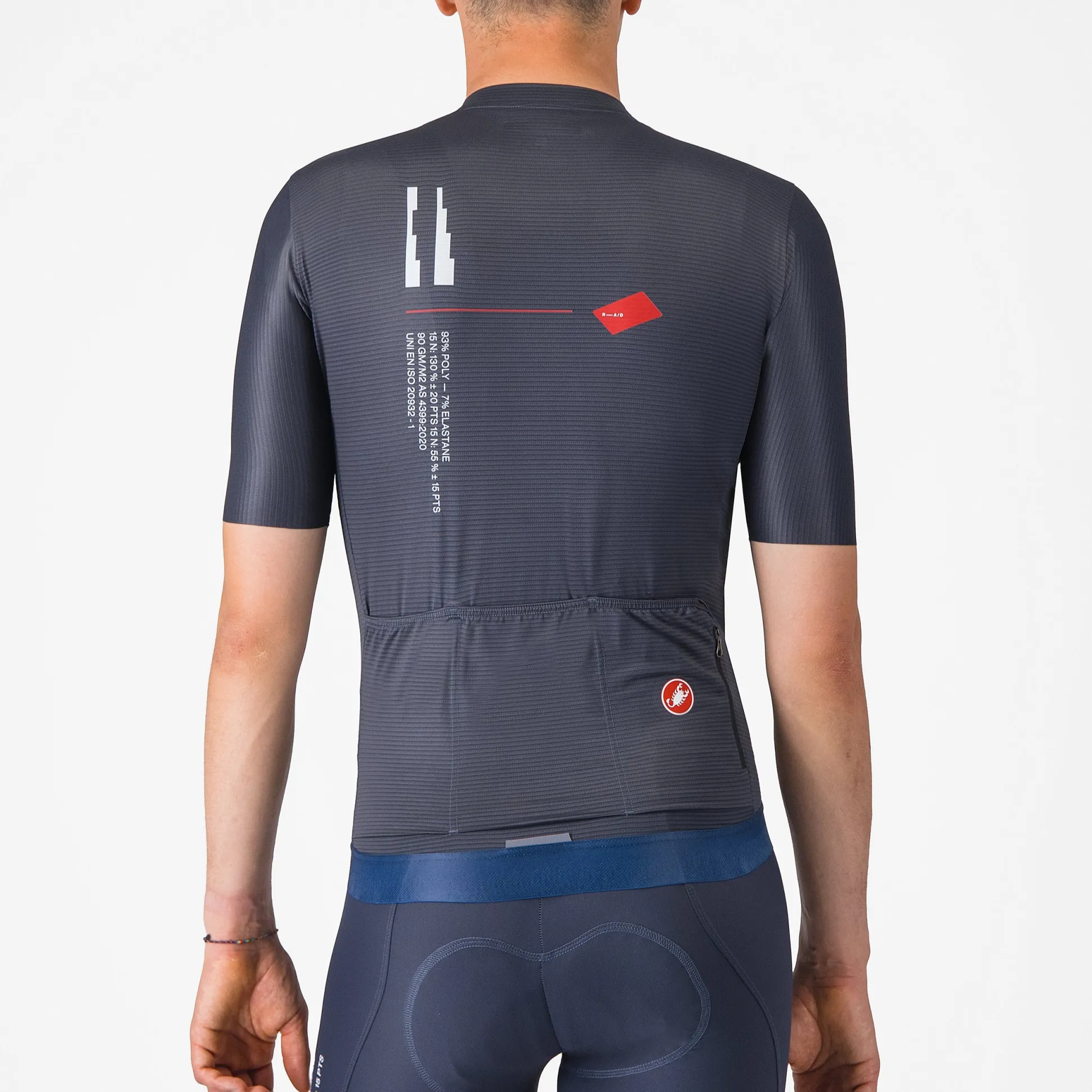Maglia Castelli Espresso R-A/D - Blu