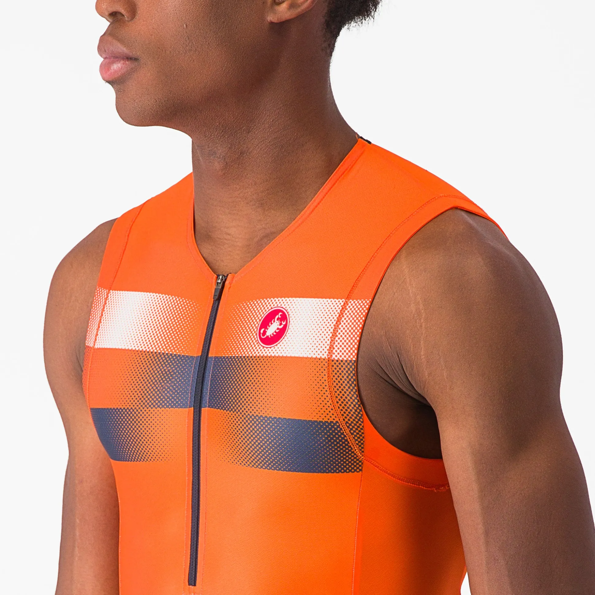 Maglia Castelli Free Tri 2 Top - Arancio