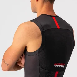 Maglia Castelli Free Tri 2 Top - Nero