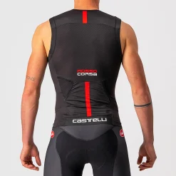 Maglia Castelli Free Tri 2 Top - Nero