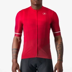 Maglia Castelli Orizzonte - Rosso