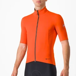 Maglia Castelli Perfetto RoS 2 Wind - Arancio scuro
