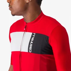 Maglia Castelli Prologo 7 - Rosso grigio