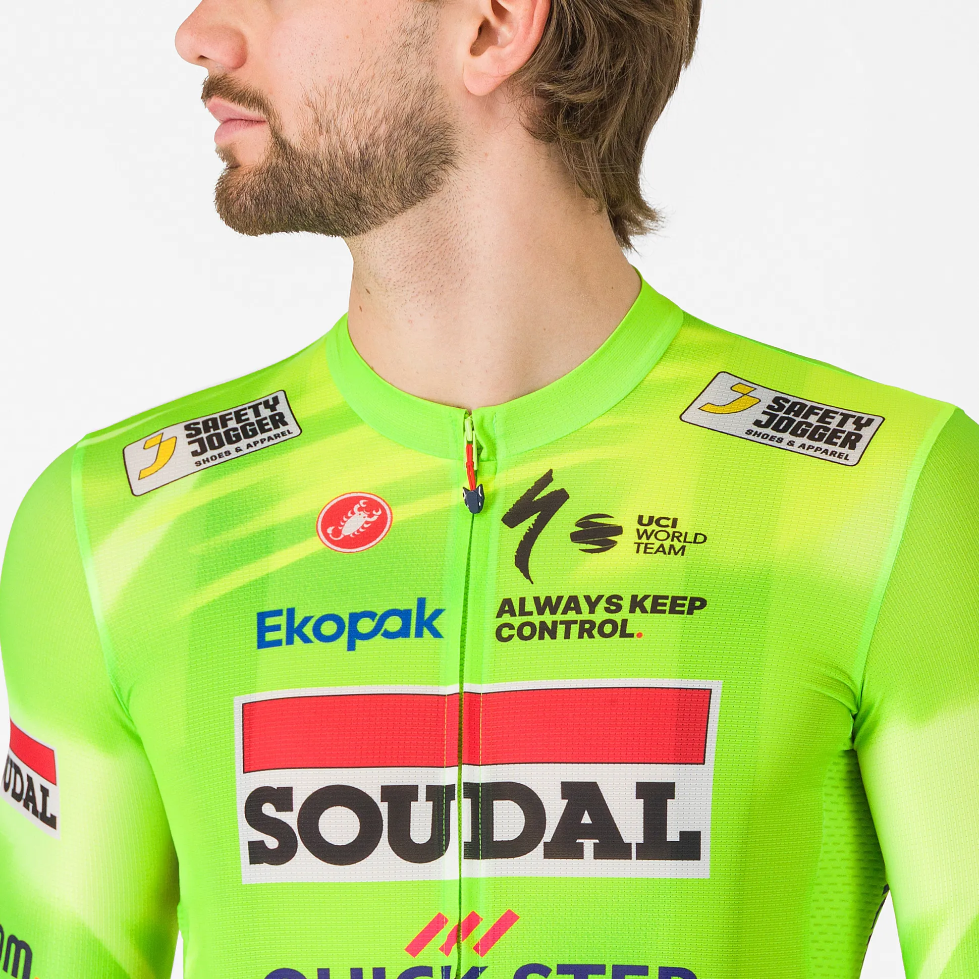 Maglia Castelli Soudal Quick-Step 2025 Competizione 3 - Visibility 25