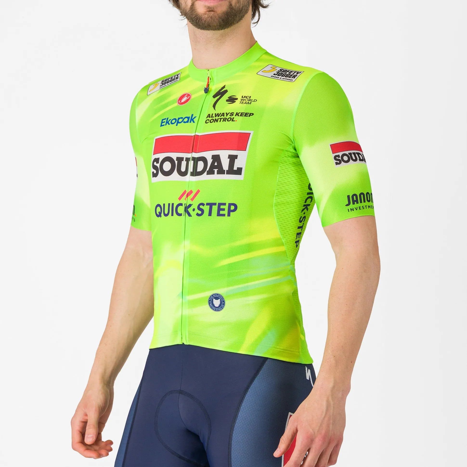 Maglia Castelli Soudal Quick-Step 2025 Competizione 3 - Visibility 25