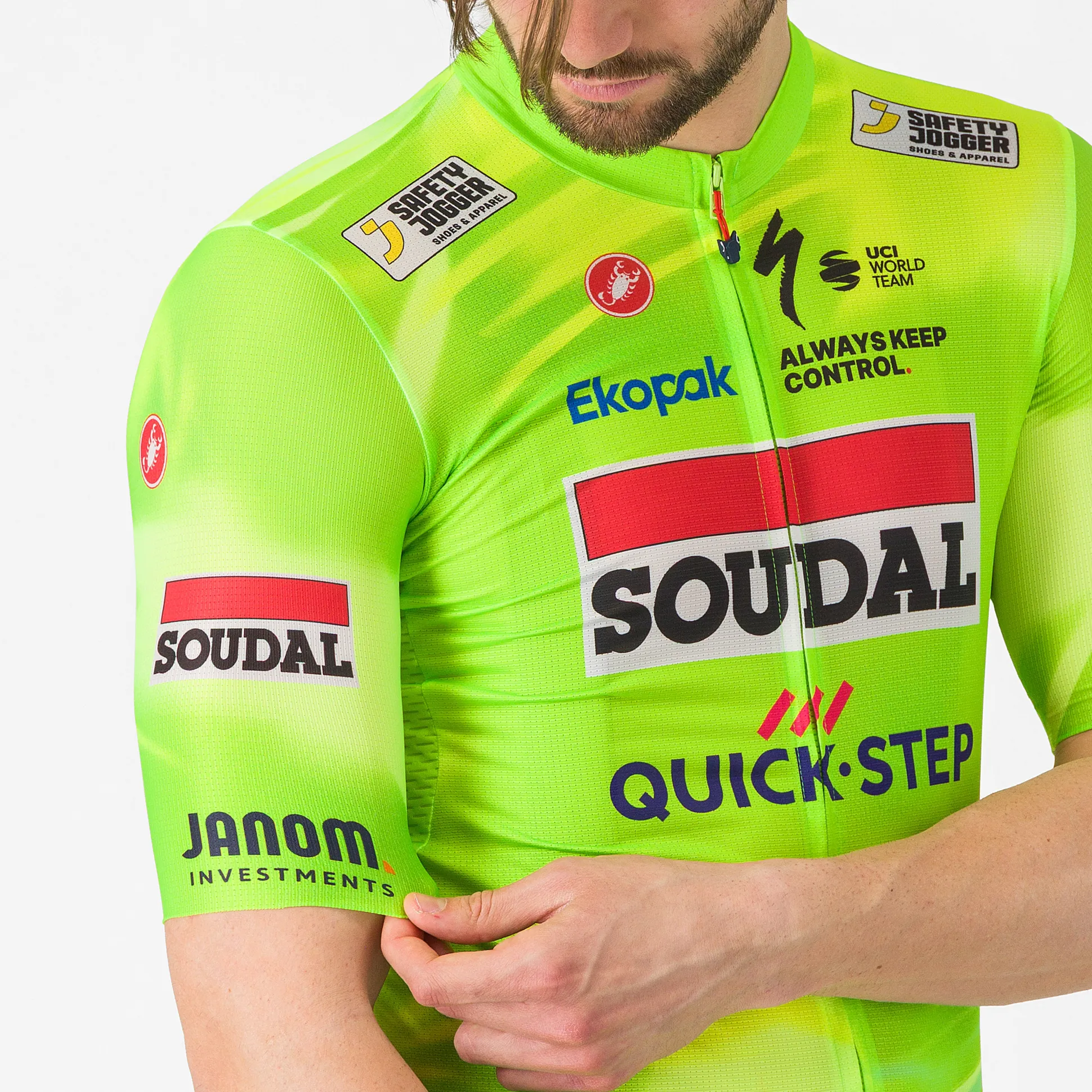 Maglia Castelli Soudal Quick-Step 2025 Competizione 3 - Visibility 25