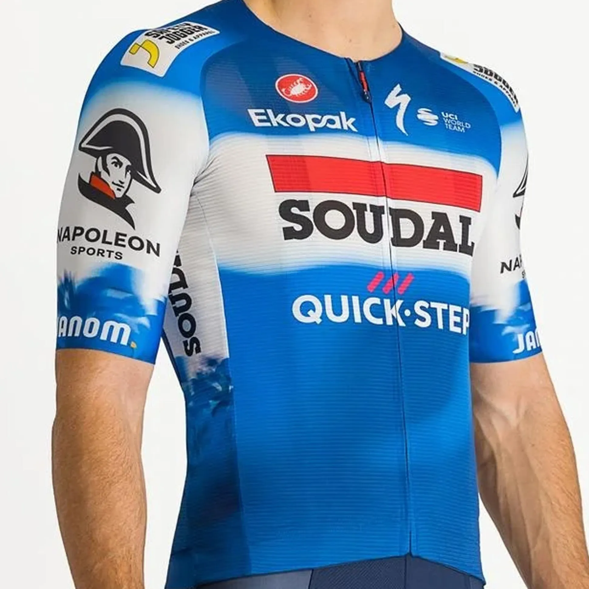 Maglia Castelli Soudal Quick-Step 2024 Aero Race 7.0
