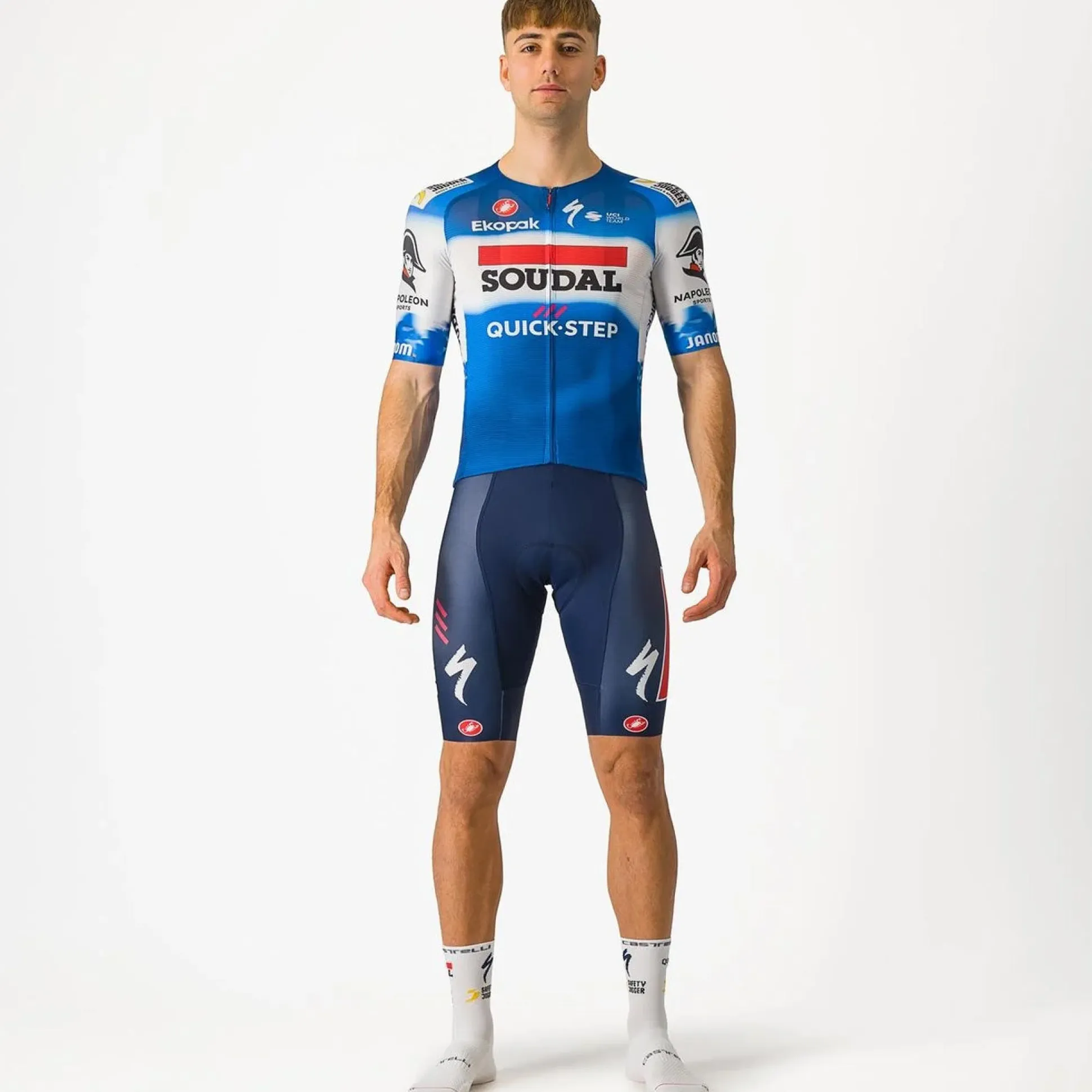 Maglia Castelli Soudal Quick-Step 2024 Aero Race 7.0