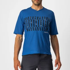 Maglia Castelli Trail Tech Tee - Blu