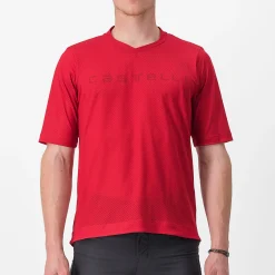 Maglia Castelli Trail Tech Tee 2 - Rosso
