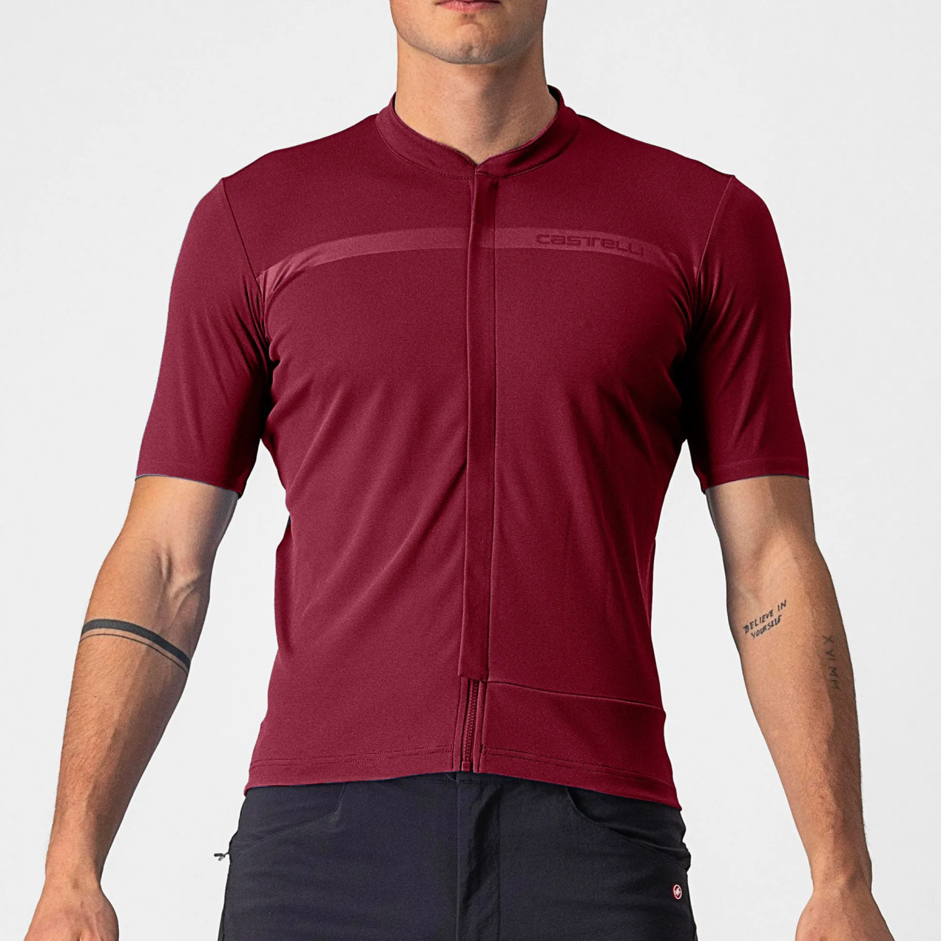 Maglia Castelli Unlimited Allroad - Bordeaux