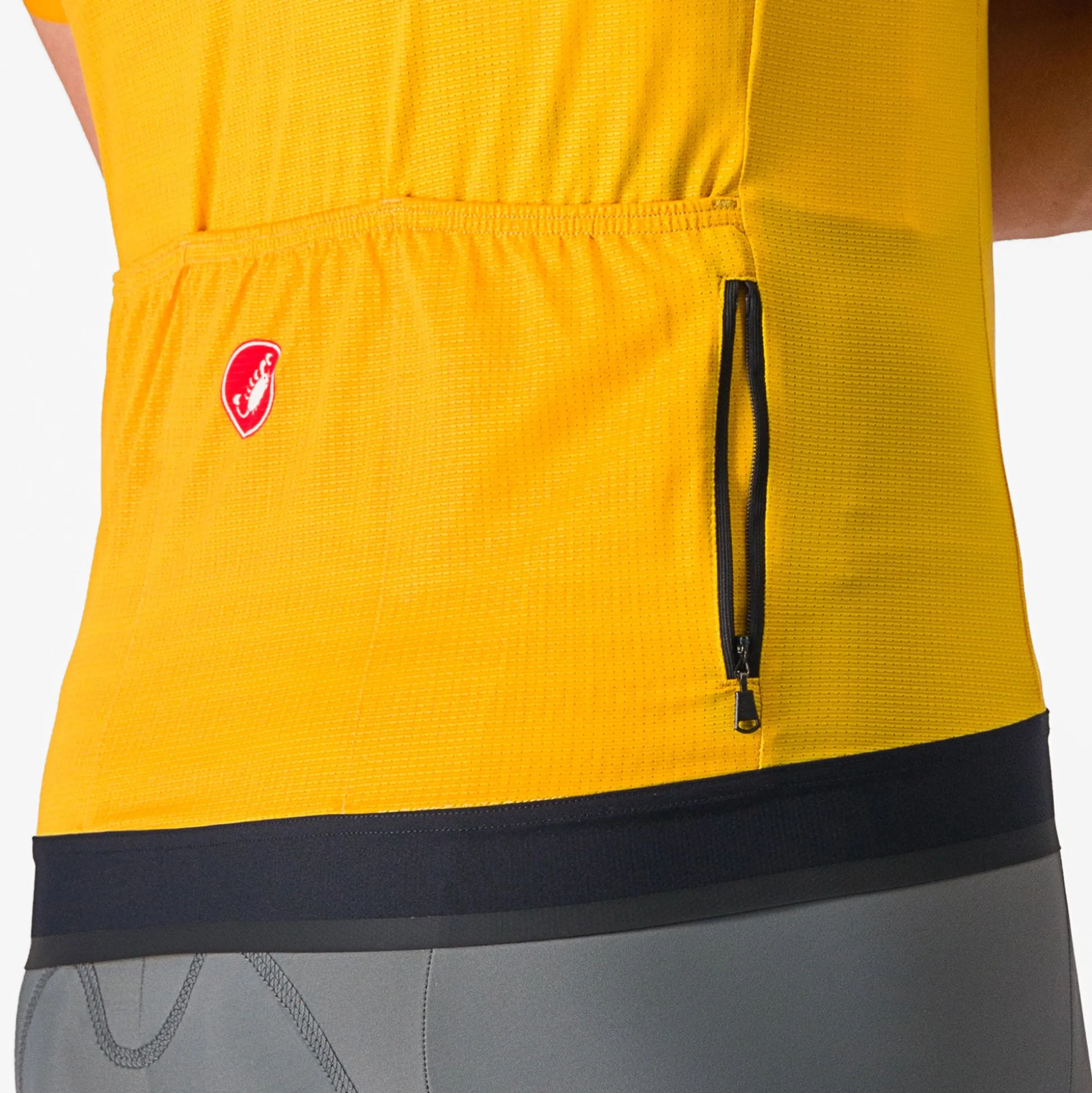 Maglia Castelli Unlimited Endurance - Giallo scuro