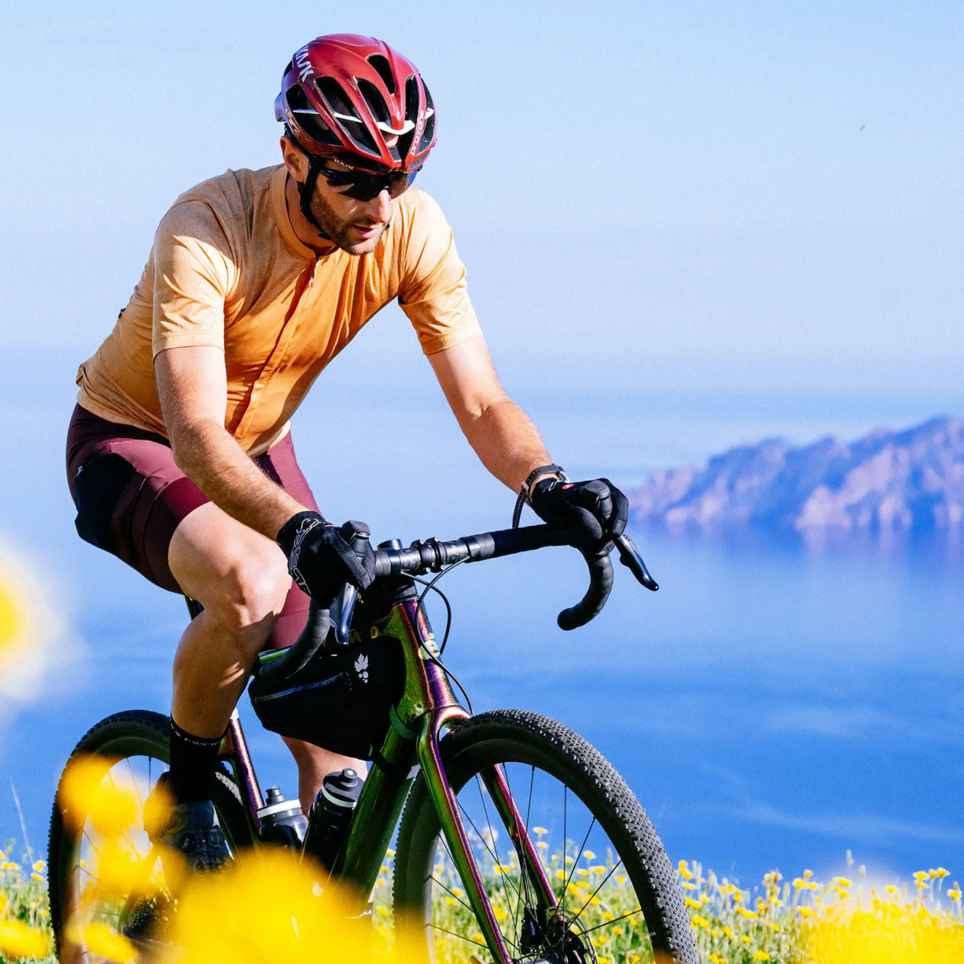 Maglia Castelli Unlimited Terra - Giallo