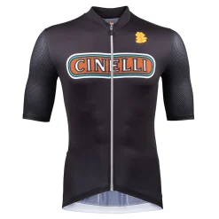 Maglia Cinelli Tempo Mesh Miano - Nero