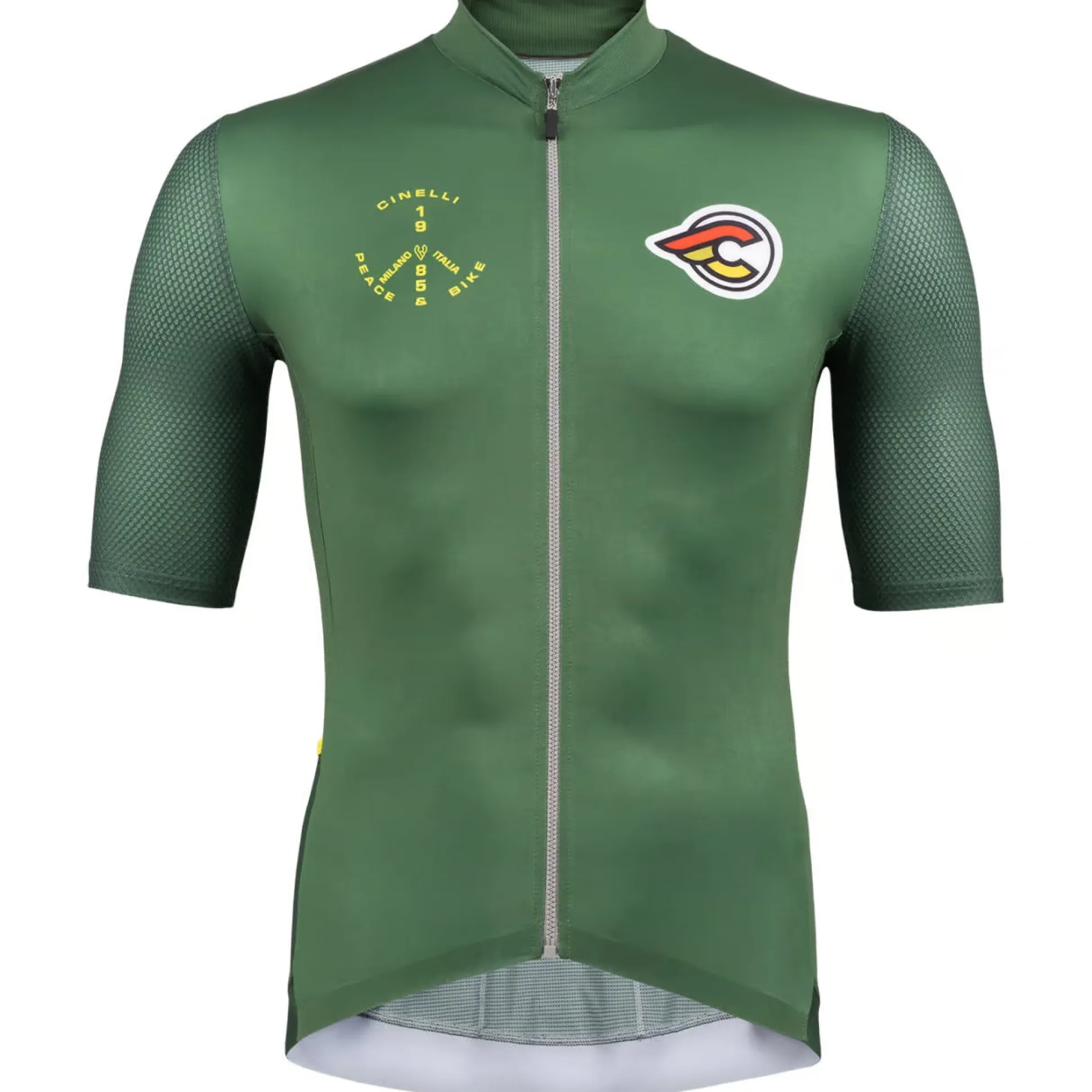 Maglia Cinelli Tempo Mesh Nemo - Verde giallo