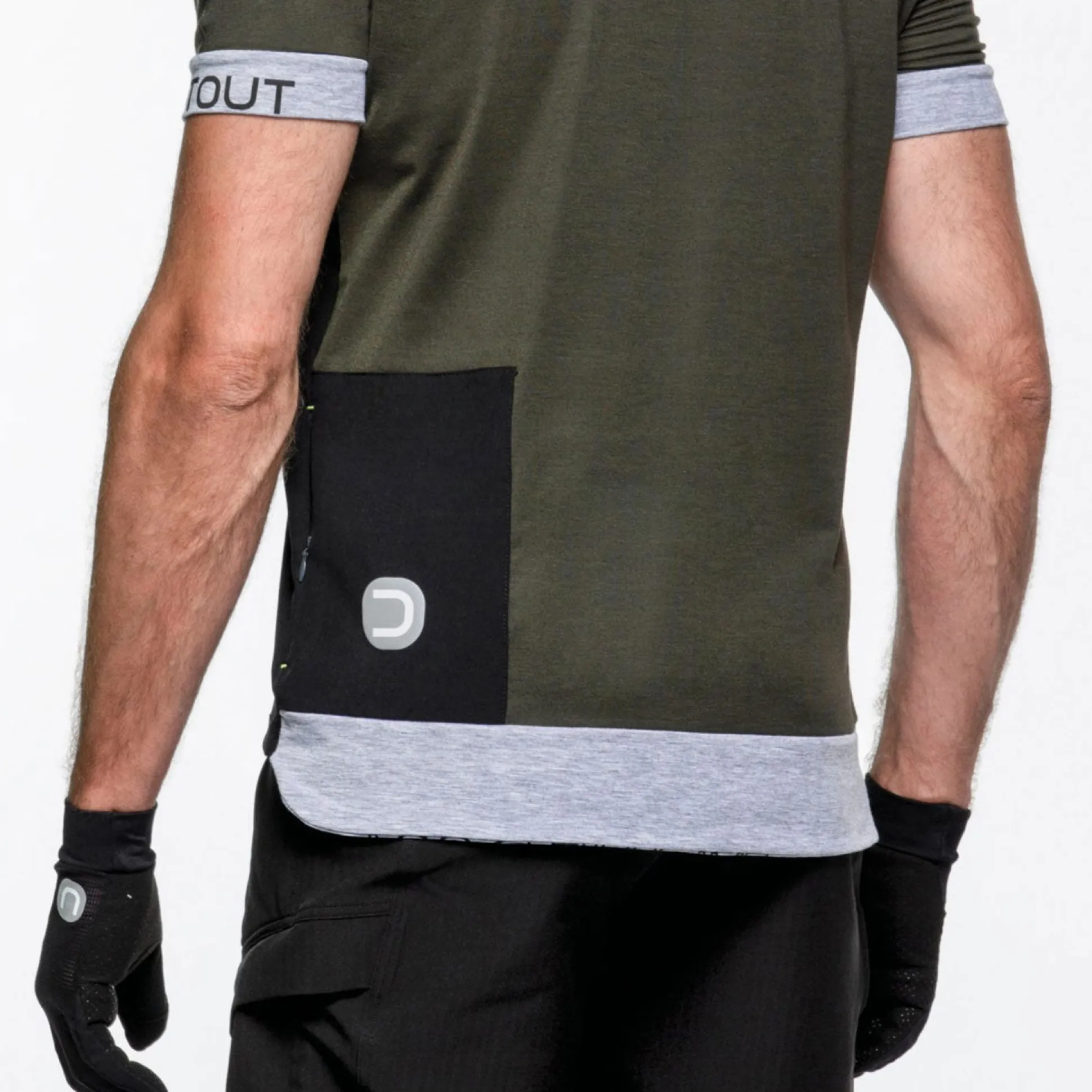 Maglia Dotout Cross - Nero verde