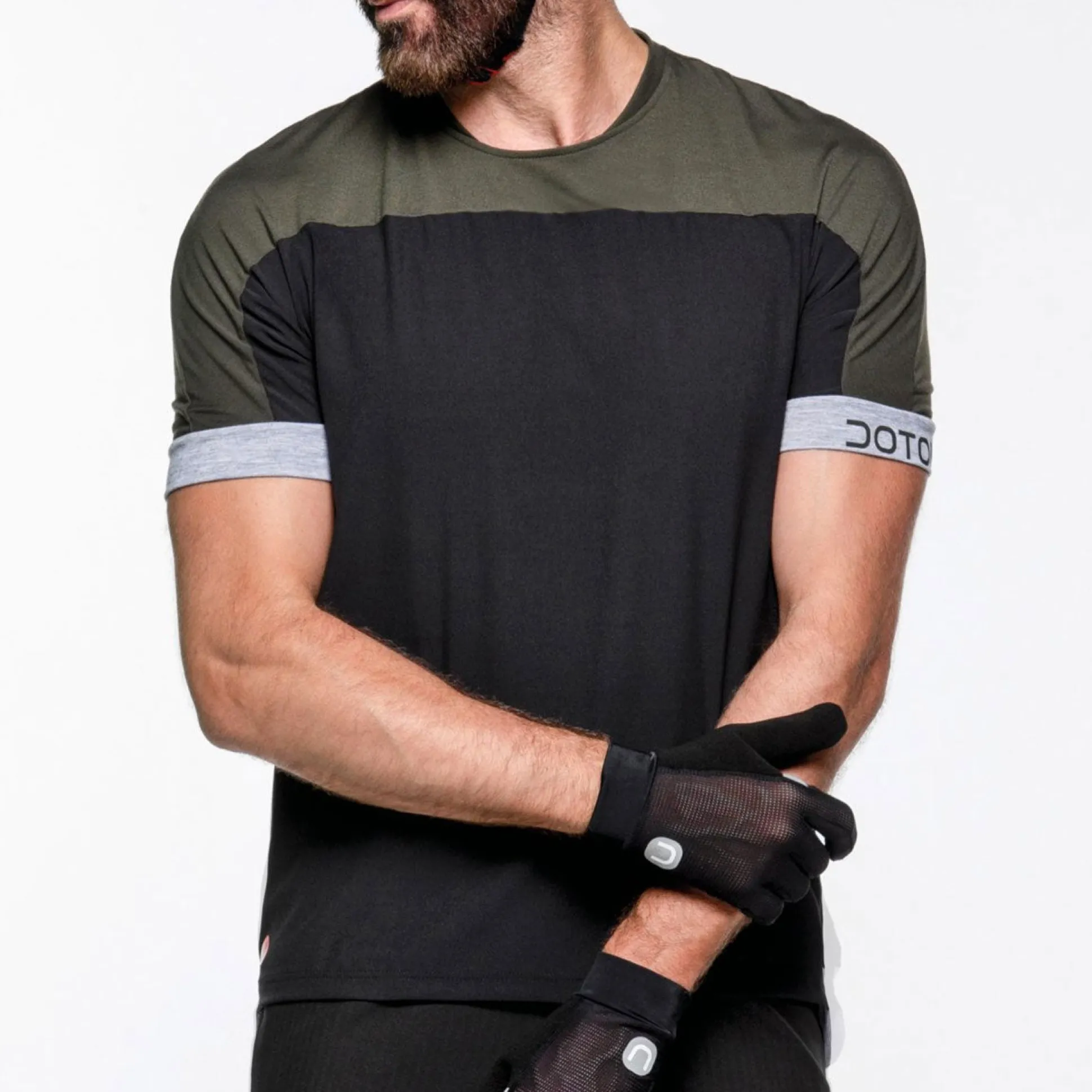 Maglia Dotout Cross - Nero verde