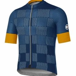 Maglia Dotout Damier - Blu