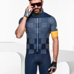 Maglia Dotout Damier - Blu