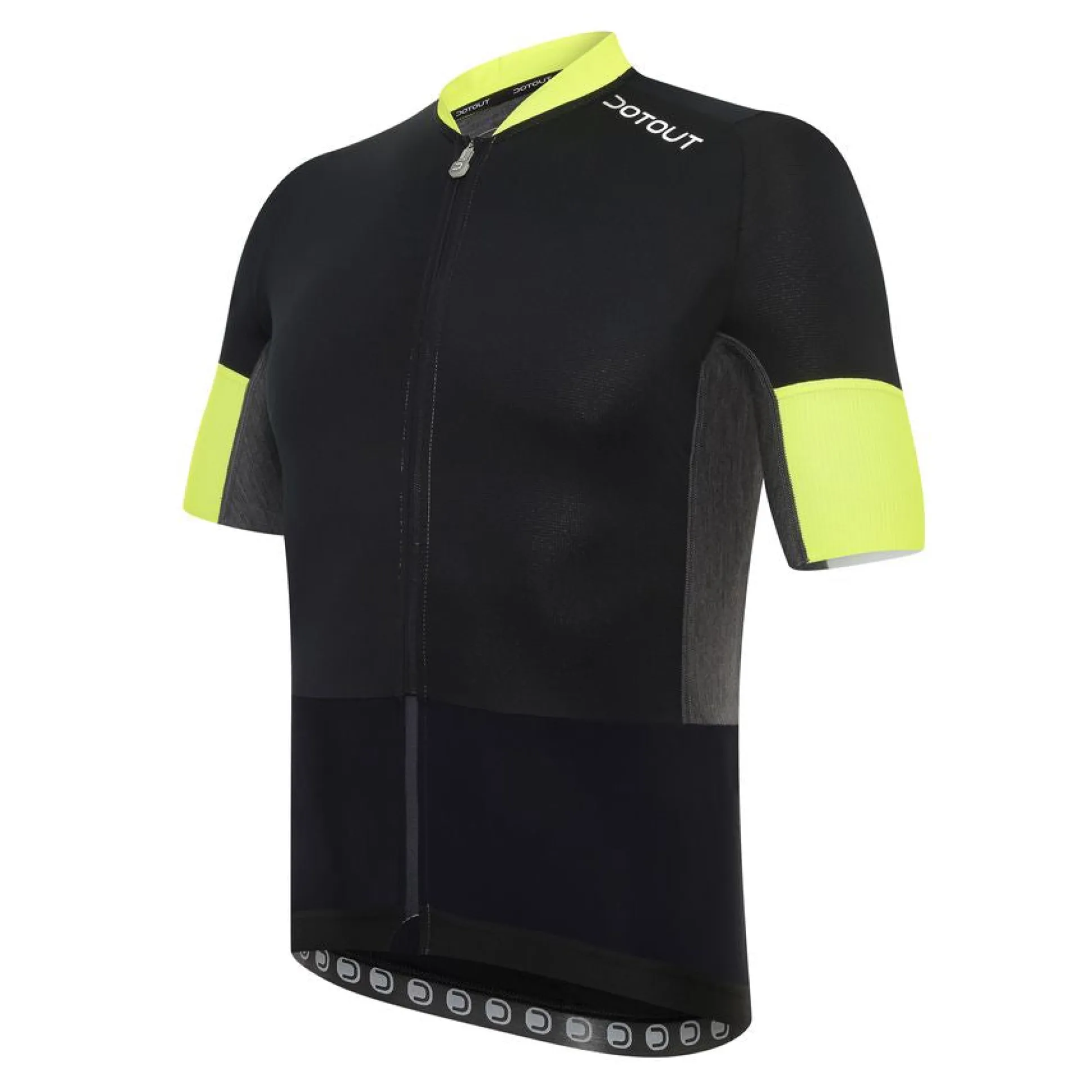 Maglia DotOut Race Wool.2 - Nero Giallo