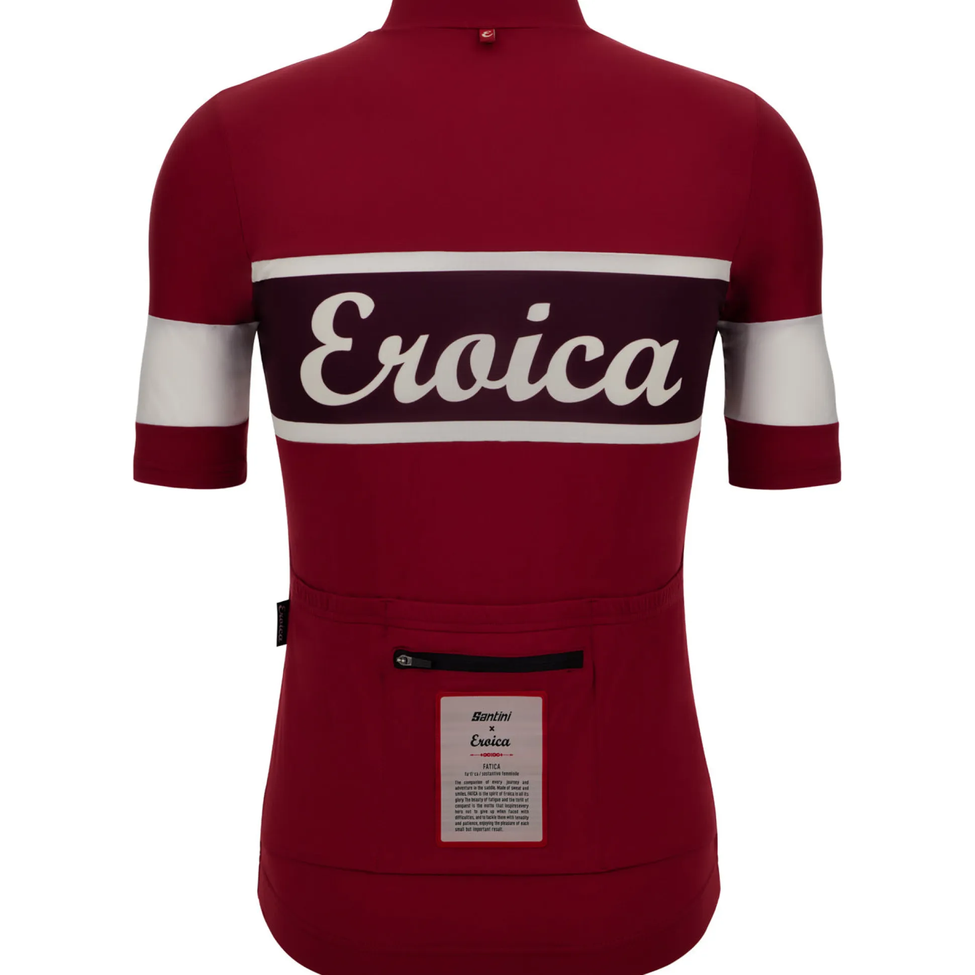 Maglia Eroica Sole - Bordeaux