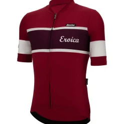Maglia Eroica Sole - Bordeaux