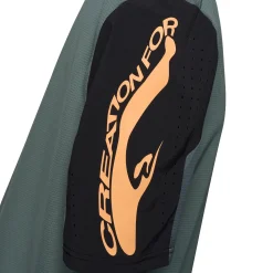 Maglia Fox Defend Creation - Verde grigio