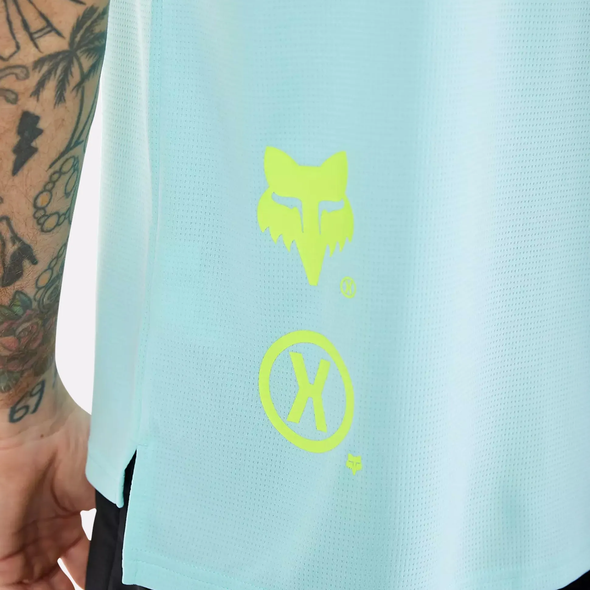 Maglia Fox Defend Elevated - Azzurro
