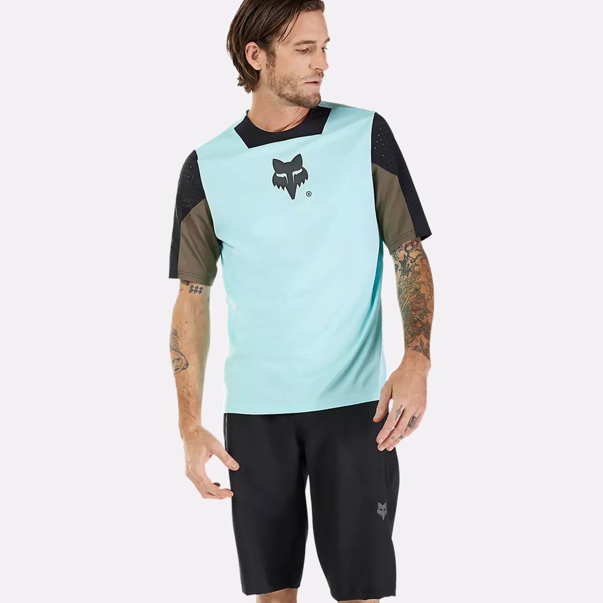 Maglia Fox Defend Elevated - Azzurro