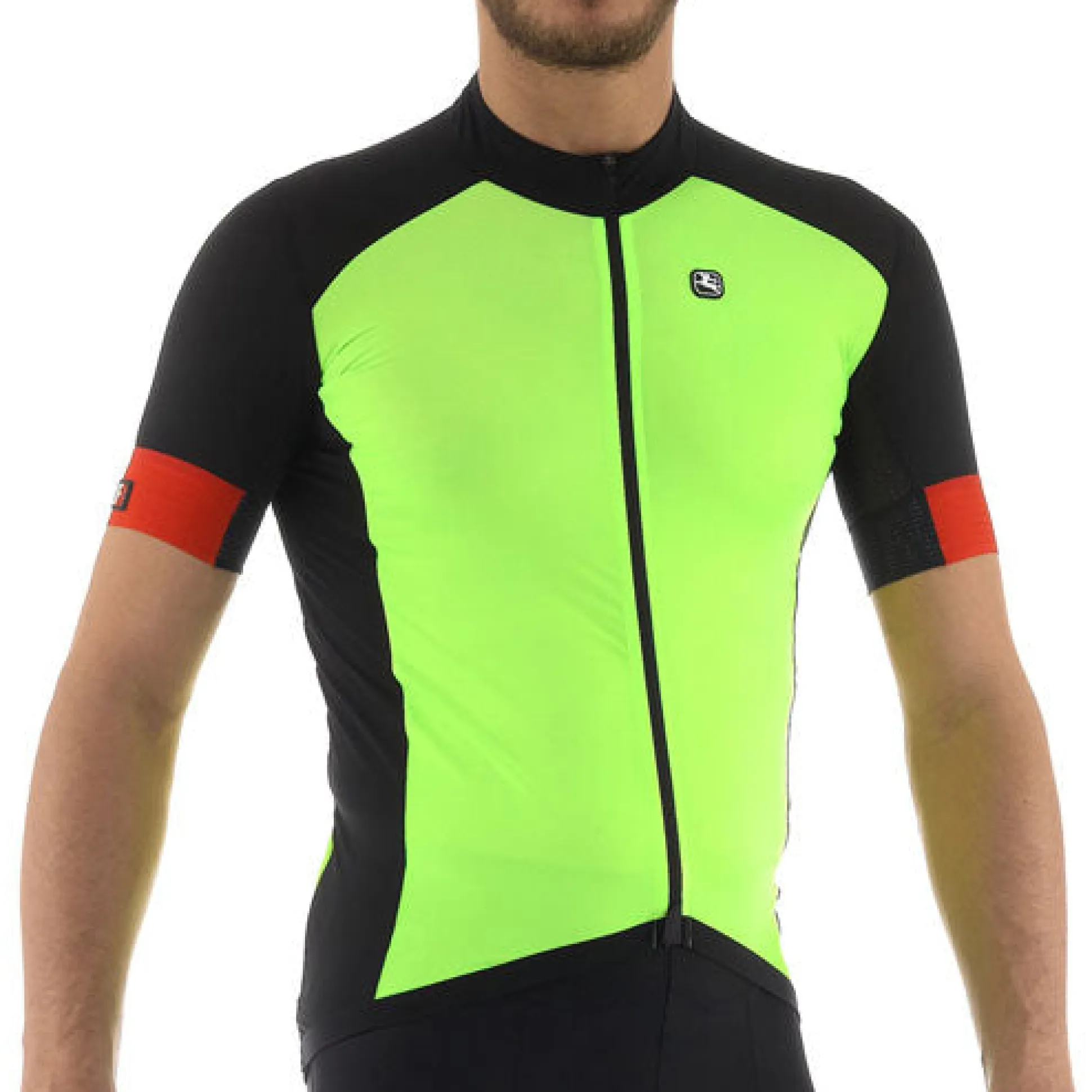 Maglia Giordana FR-C - Giallo Fluo Nero