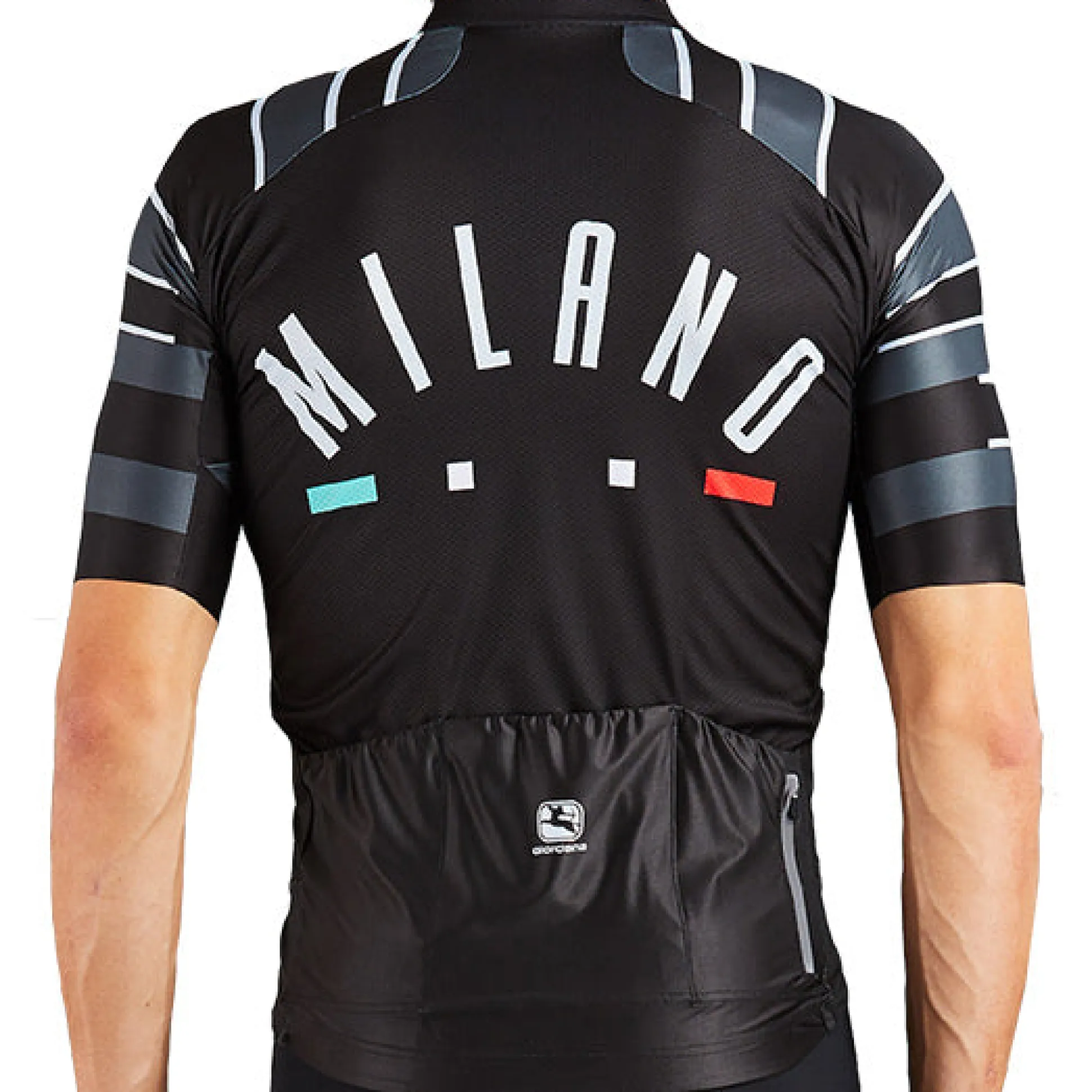 Maglia Giordana Scatto Pro Moda Milano - Nero grigio