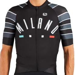 Maglia Giordana Scatto Pro Moda Milano - Nero grigio