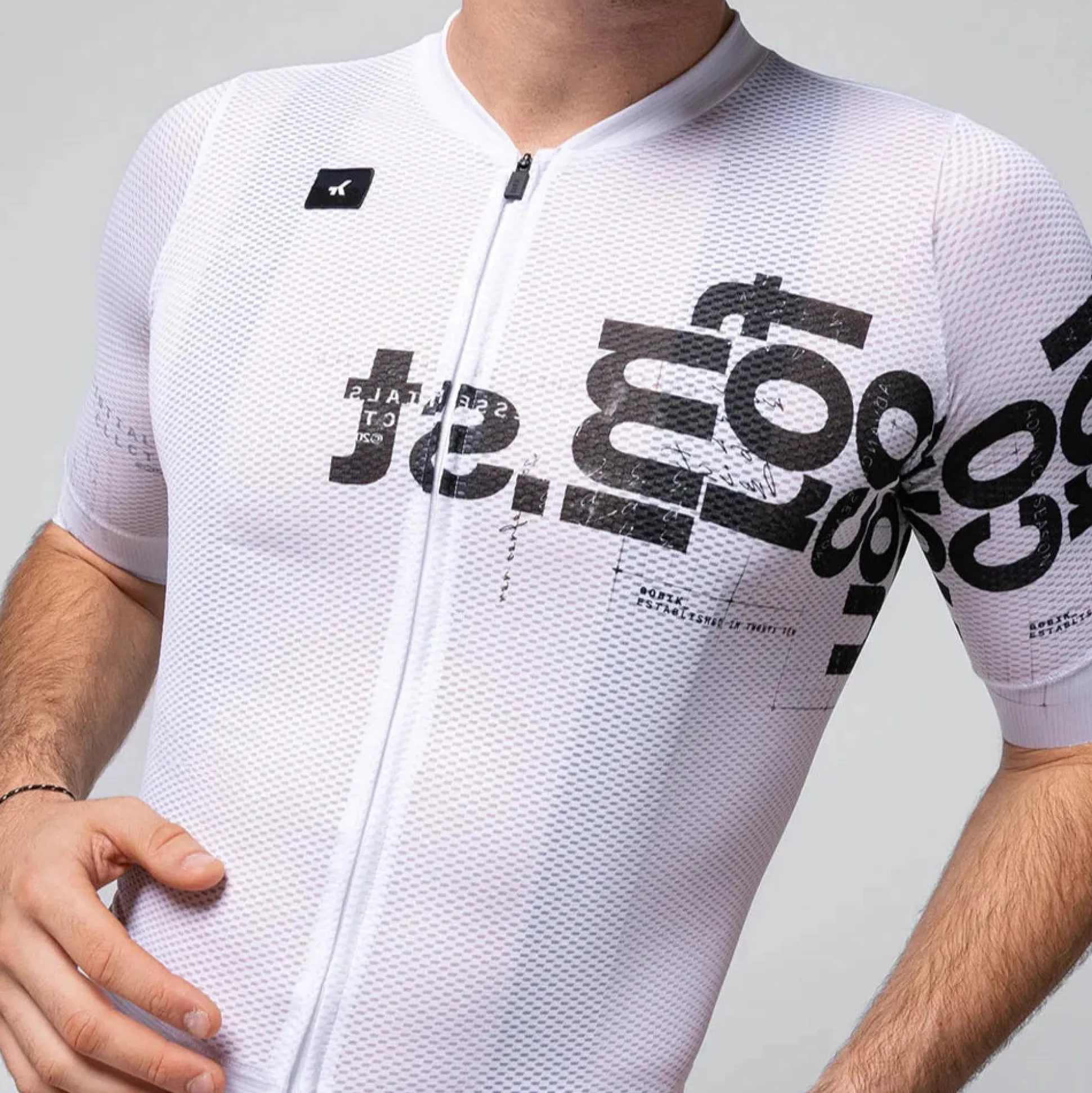 Maglia Gobik Carrera 2.0 Monospace - Bianco