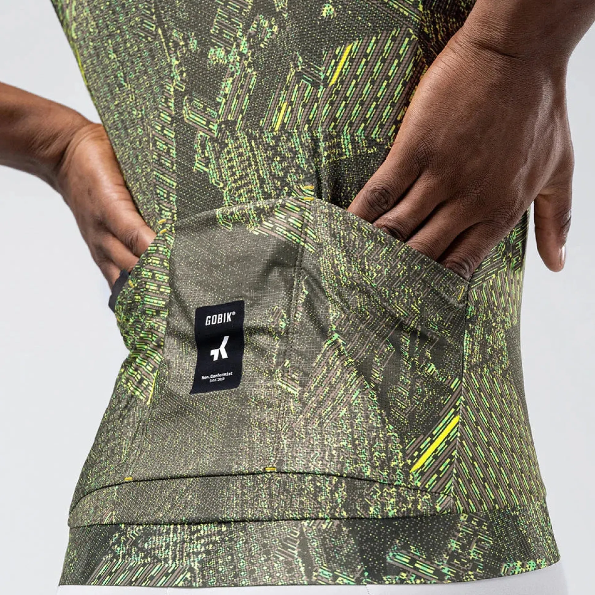 Maglia Gobik Cx Pro 4.0 Bug - Verde giallo