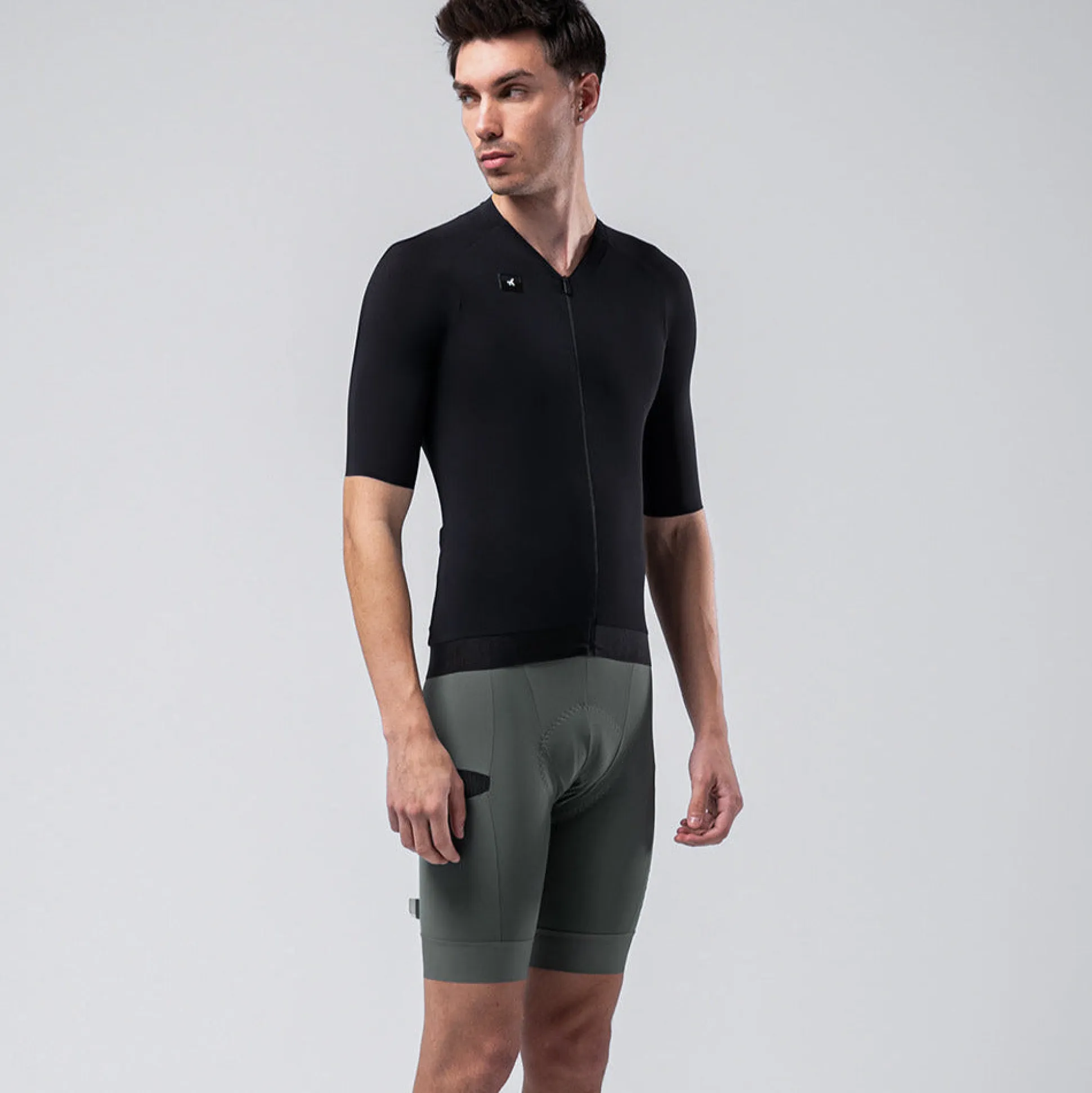 Maglia Gobik Cx Solid Jasper - Nero