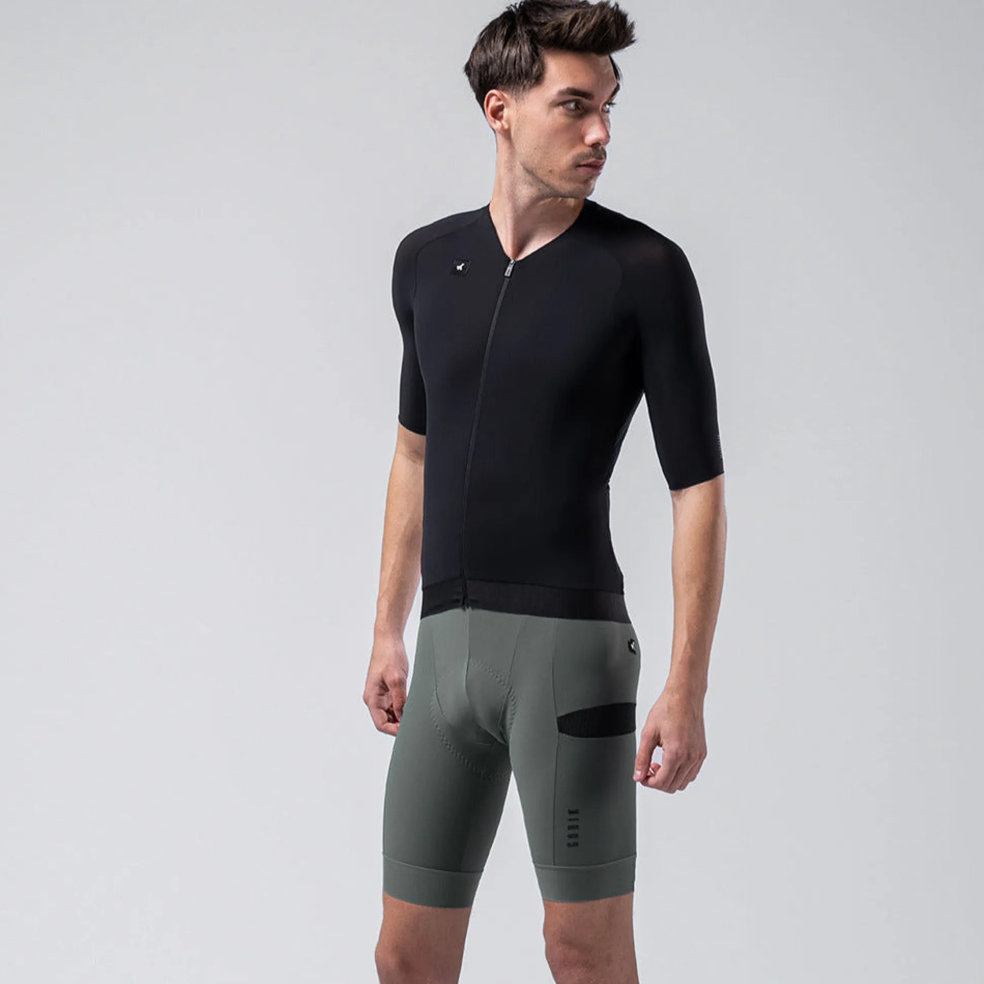 Maglia Gobik Cx Solid Jasper - Nero