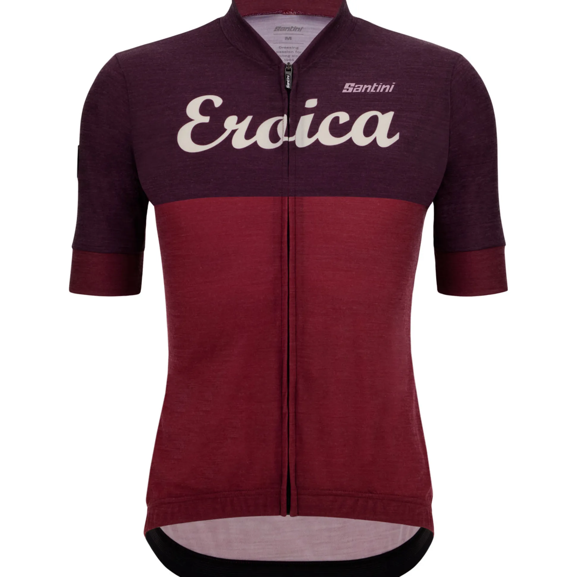 Maglia in lana Eroica Luce - Bordeaux