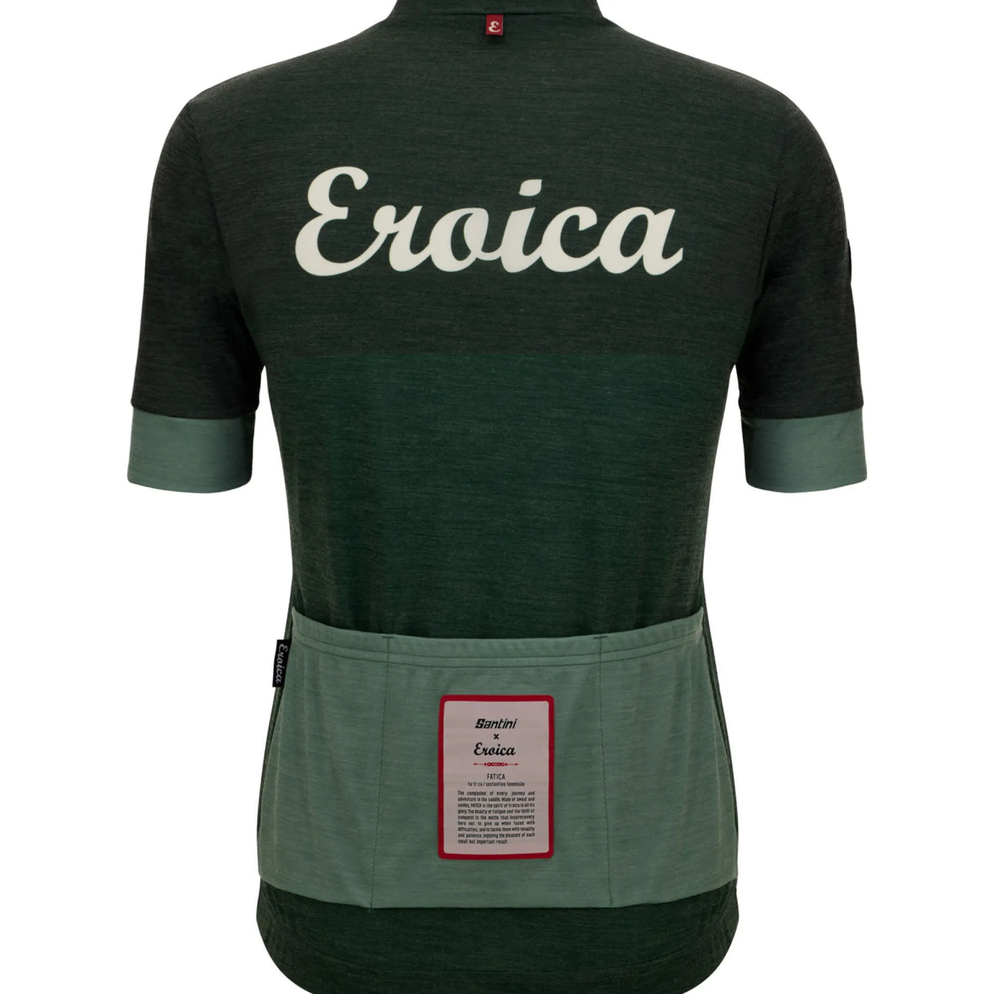 Maglia in lana Eroica Luce - Verde