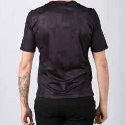 Maglia Jëuf Pro Gravel con zip - Nero