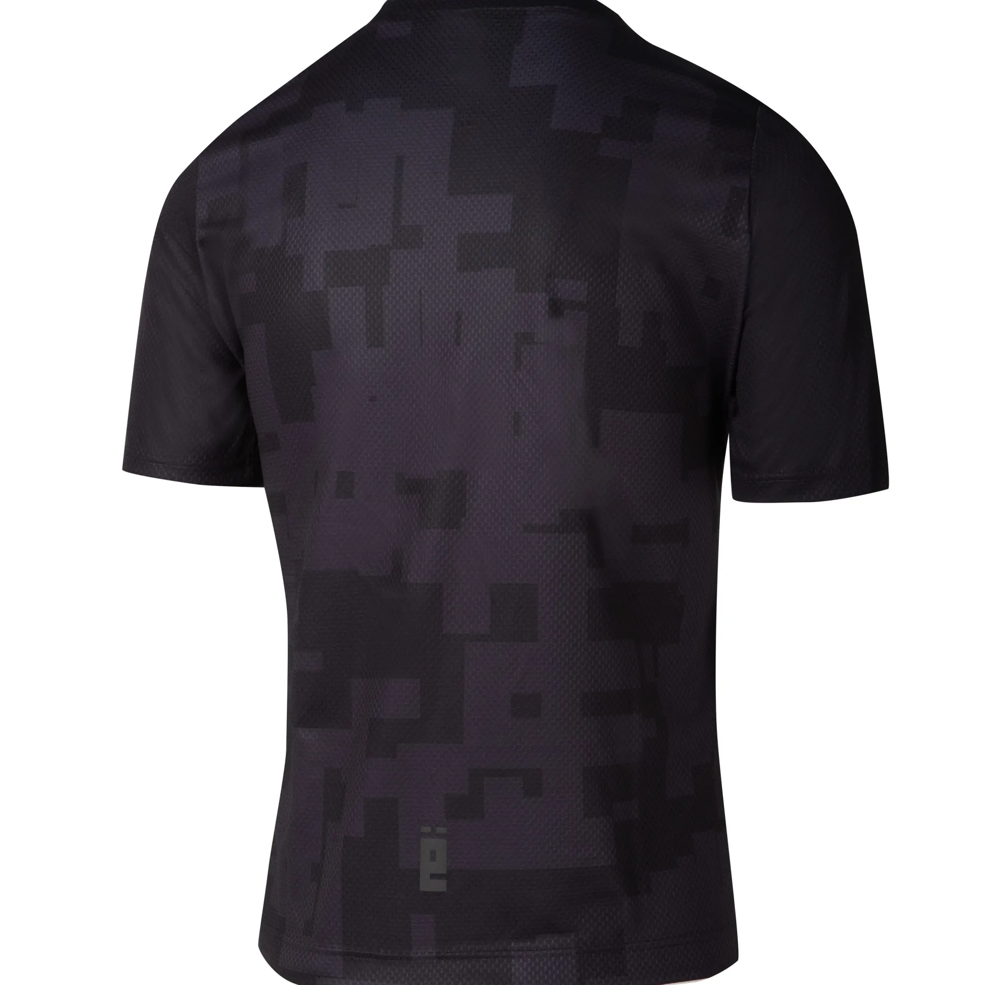 Maglia Jëuf Pro Gravel con zip - Nero