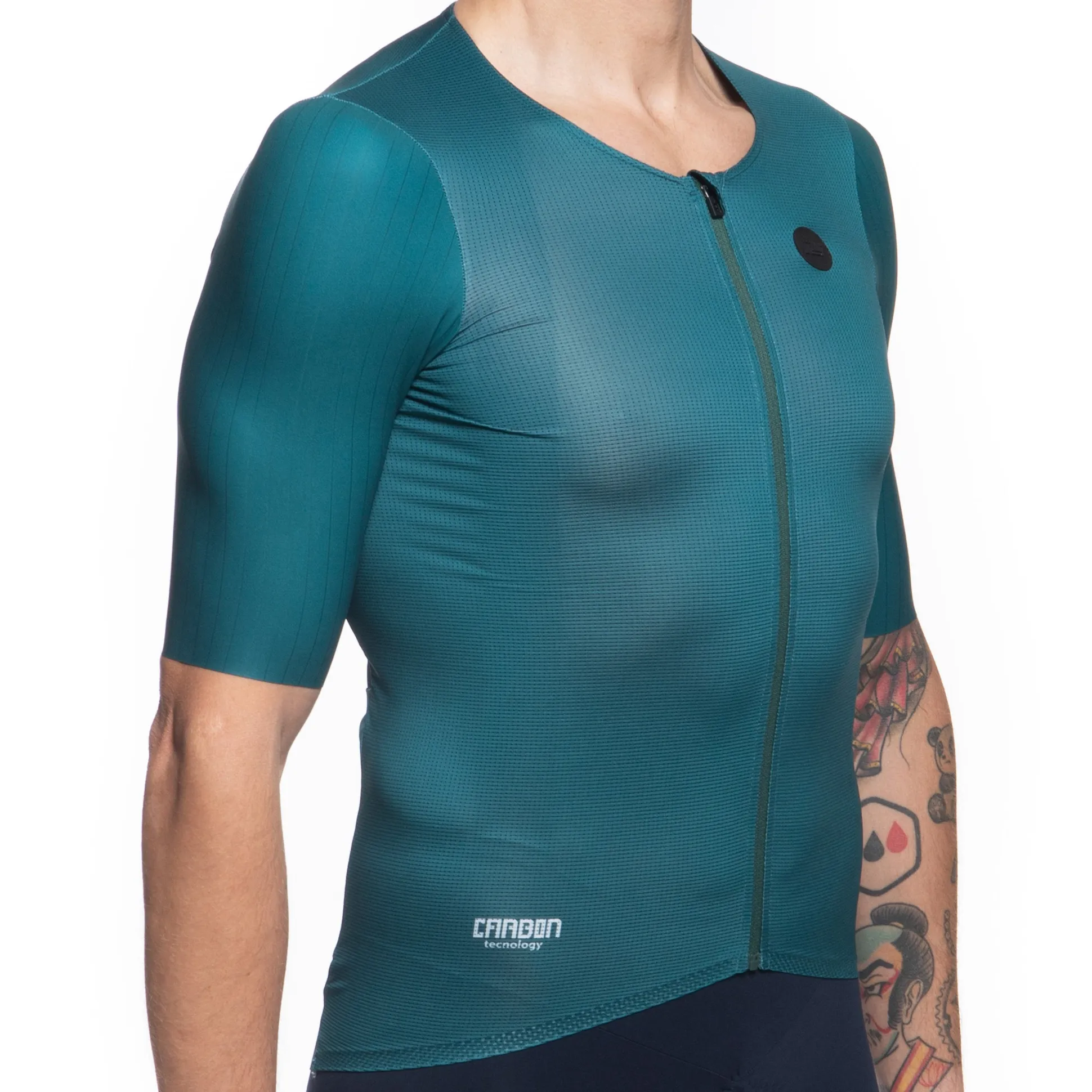 Maglia Jëuf Pro Race Carbon - Verde