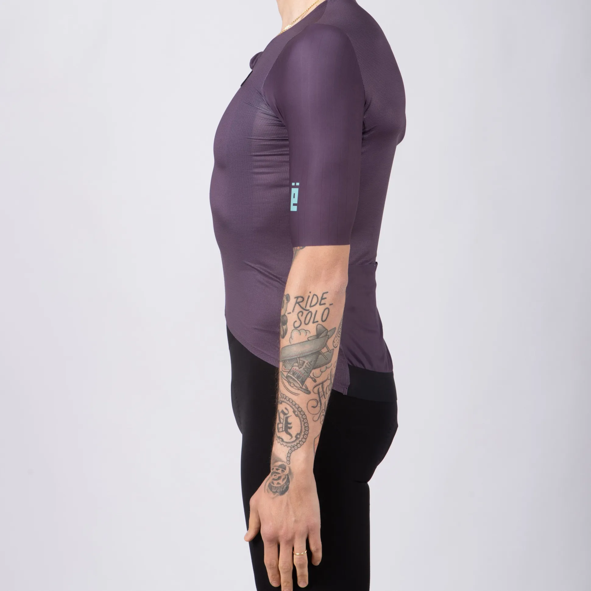 Maglia Jëuf Pro Race Carbon - Vino