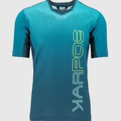 Maglia Karpos Verve Tee - Azzurro giallo