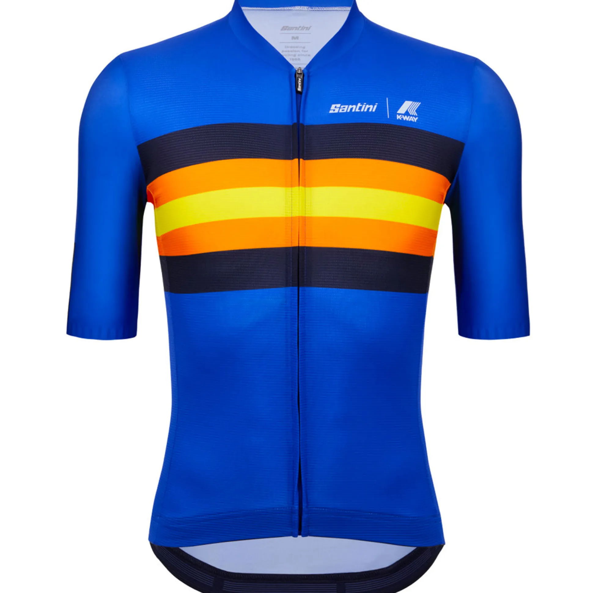 Maglia Le Vrai Santini x K-WAY - Blu