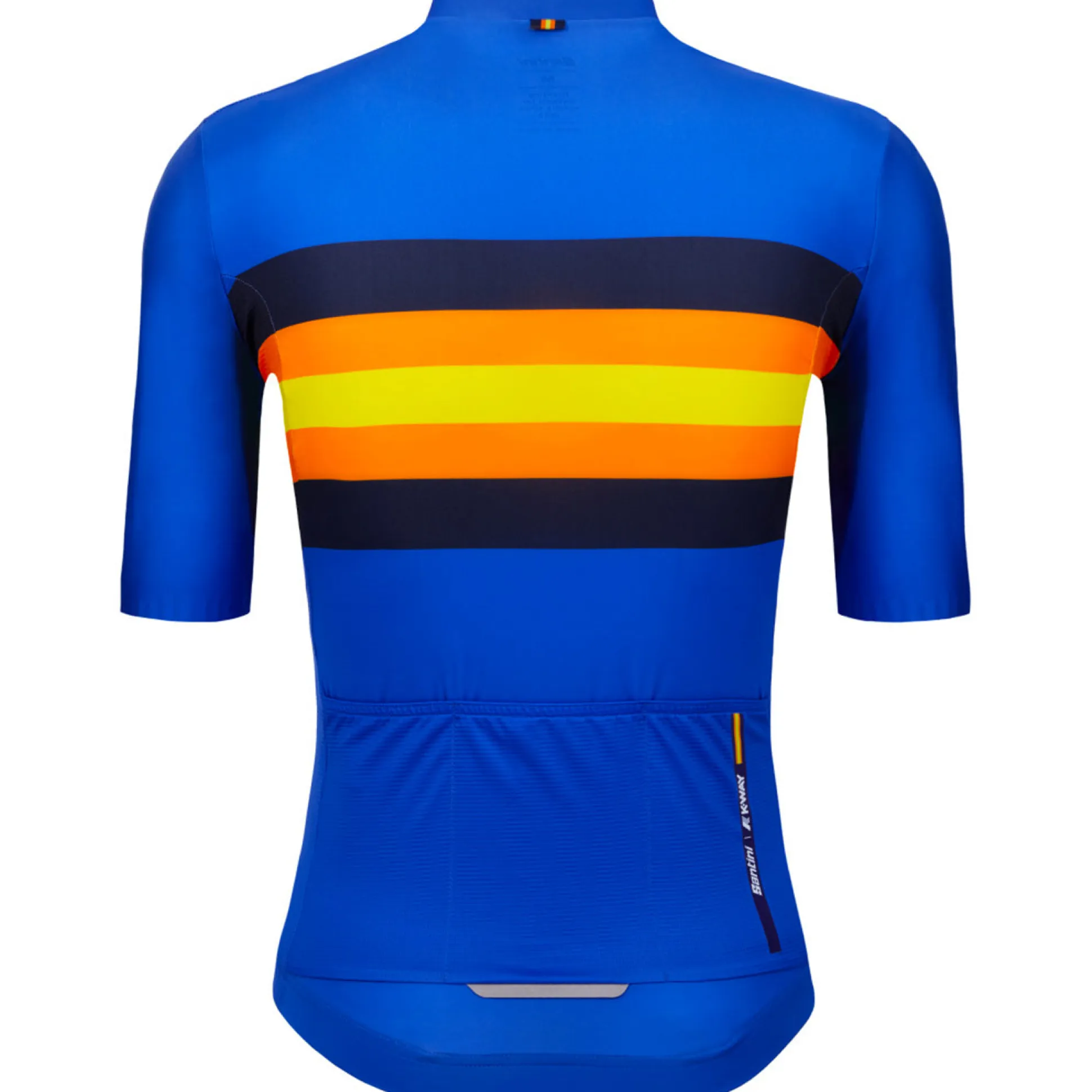 Maglia Le Vrai Santini x K-WAY - Blu